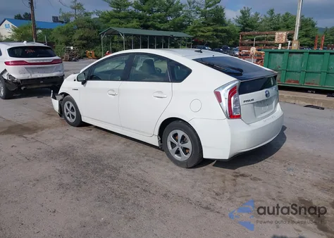 2012 Toyota Prius Three from USA, damaged, VIN JTDKN3DU5C5487115